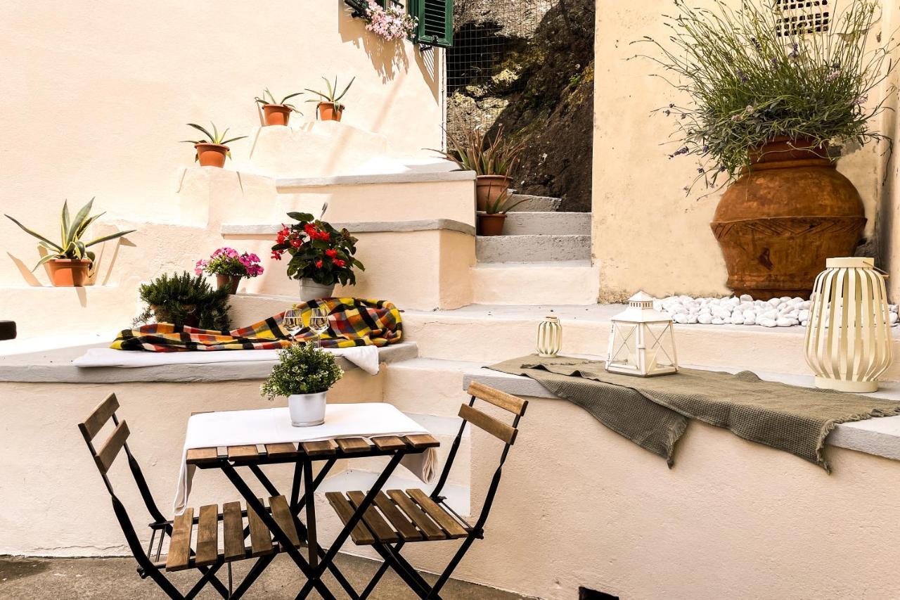 Casa Storica Con Terrazzo Villa Castellina Marittima Eksteriør billede